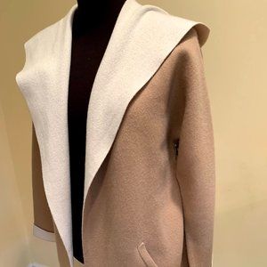 Tahari cashmere double face cardigan new with tags